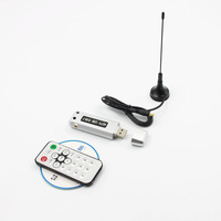 Externe Mini USB DVB-T Dongle Bâton De TÉLÉVISION Numérique Récepteur Tuner Enregistreur avec Télécommande