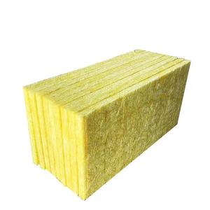 Panneau d'isolation en laine de verre ignifuge 100 mm 64 kg/m³ A1 Incombustible pour mur extérieur de bâtiment commercial - Product Image 1