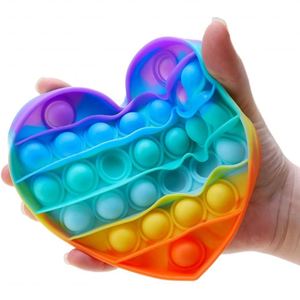 Juguete Sensorial de Silicona con Burbujas para Niños, Alivia el Estrés, Servicio OEM ODM, Precio de Fábrica, Portátil, para Viajes, Alivio de la Ansiedad - Product Image 4