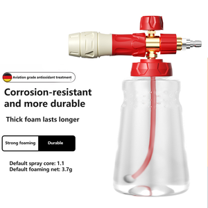 Lave-auto portable Autoway 2200W Haute pression Construction en aluminium et cuivre Noir - Product Image 6