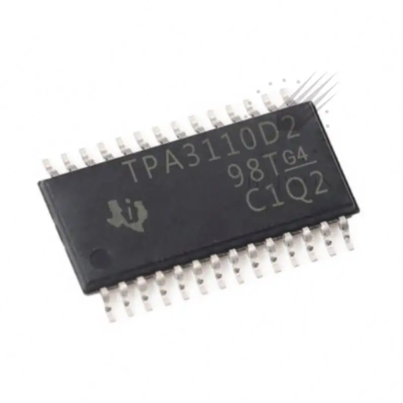 Original TPA3110D2PWPR HTSSOP-28 Electronic Components IC Chips Transistors