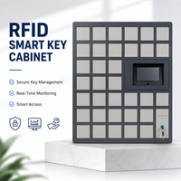 Armoire à clés intelligente RFID, casier à clés personnalisé avec contrôle d'accès par écran tactile pour atelier de réparation automobile