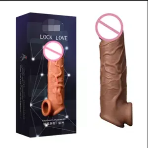 XXX Extender Préservatif Cock Extension Dick Sex Toys Pour Hommes Élargissement Délai