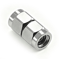 Adaptateur coaxial de précision 1,0 mm 50 Ohm DC-110 GHz en acier inoxydable, connecteur de test RF pour ondes millimétriques JJG JKG KKG SF3321-60032