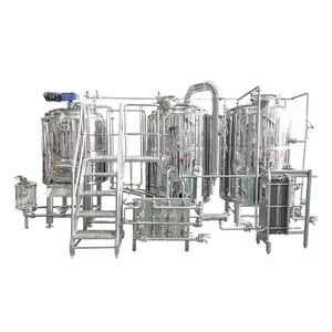 TIANTAI 6HL 5BBL customized beer brewing mirror steam heated 2-vessel brewhouse braumeister brewery equipment