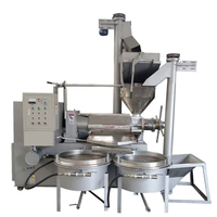 Presse à huile hydraulique automatique Quanfeng pour noyaux de palme et arachides, en acier inoxydable, pour pressage à froid et à chaud