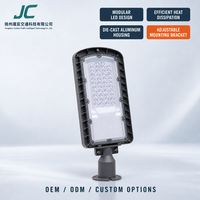 Lampadaire LED Modulaire Extérieur Étanche IP65 en Aluminium Moulé Sous Pression pour Zones Routières avec Contrôle par Télécommande/Détecteur de Mouvement Réglable