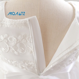 Vestidos de Alta Calidad MQATZ para Bebés de 0 a 12 <span class=keywords><strong>Meses</strong></span>, Vestido Blanco de Princesa para Niña, Traje para Fiesta de Primer Cumpleaños - Product Image 6