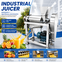 Machine à jus industrielle automatique pour l'extraction de jus de fruits, légumes, oranges, ananas, pommes, système de production