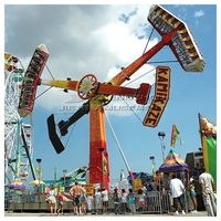 Manèges de fête foraine, sensations fortes en plein air, manège Kamikaze pour adultes