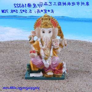 Artisanat en résine Quyingqiu, Bouddha indien, Dieu éléphant Shiva, modèle de sable mental, jeu de sable - Product Image 3