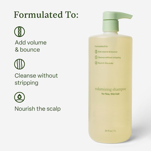 Shampooing Volume Léger OEM pour Femmes Hommes Ingrédients Végétaliens Formule Antipelliculaire Nourrit Équilibré Cuir Chevelu et Cheveux Fins - Product Image 3