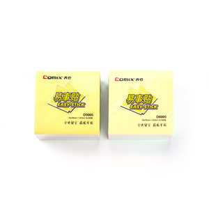 Comix Easy <b>Sticky</b> <b>Notes</b> D5005 3x3 Colorful Memo Pad With Adhesive For Office And School Use - Product Image 2