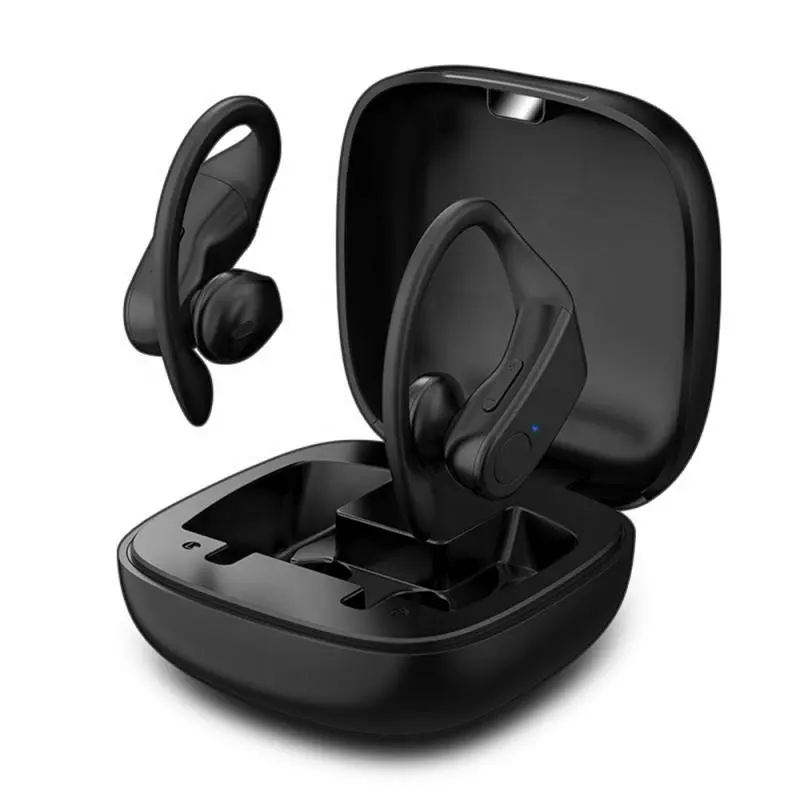 B10 TWS Bluetooths Earphone Wireless Stereo Earbud Headset Sports Ear Hook True Wireless Earphone with Mic