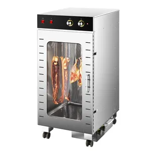 उच्च गुणवत्ता वाले बेकन मांस बीफ झटकेदार खाद्य ड्रायर घरेलू सॉसेज सुखाने की मशीन पेशेवर सॉसेज डिहाइड्रेटर