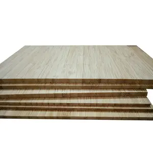 Structural 18mm Bamboo Panel Vertical Laminated Bamboo Plywood For Furniture