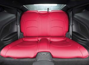 Coprisedili su Misura in Similpelle per Chevrolet Camaro 2010-2015 <span class=keywords><strong>5</strong></span>ª Generazione Modello Camaro LT LS SS Coupé - Product Image 5