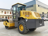 XCMG Compacteur vibrant mécanique à tambour unique officiel XS600J de 6 tonnes Prix de vente