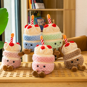 Serie de plantas en maceta de flores artificiales, muñeco suave de peluche para niños y niñas, decoración de dormitorio, Idea de regalo de cumpleaños - Product Image 3