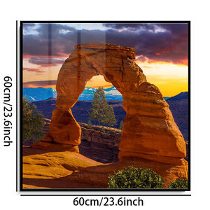 Canyon <span class=keywords><strong>Paysage</strong></span> Cristal Porcelaine Peinture Beau <span class=keywords><strong>Coucher</strong></span> <span class=keywords><strong>De</strong></span> <span class=keywords><strong>Soleil</strong></span> Nature <span class=keywords><strong>Paysage</strong></span> Photos Utah Arch National Park Fond pour Vivre - Product Image 2