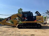 Excavatrice d'occasion Caterpillar 320D d'origine japonaise, de haute qualité, de taille moyenne, 20 tonnes, prix bas, conforme aux normes EPA/CE.