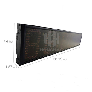 Hangzhou Honghao electrónico Popular pantalla grande 6 dígitos 6 pulgadas montado en la pared <span class=keywords><strong>Led</strong></span> Digital gimnasio reloj temporizador - Product Image 2