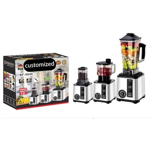 3 trong 1 thương mại máy xay sinh tố 3L 9500 Wát công suất cao Heavy Duty Máy xay sinh tố Mixer xử lý thực phẩm Máy xay sinh tố máy - Product Image 1