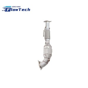 ท่อลงสแตนเลส T304 แบบไหลเวียนสูงพร้อมแผ่นกันความร้อนสำหรับฟอร์ด โฟกัส เอสที 2.0T – ท่อไอเสียประสิทธิภาพสูงแบบยึดติดโดยตรง - Product Image 4