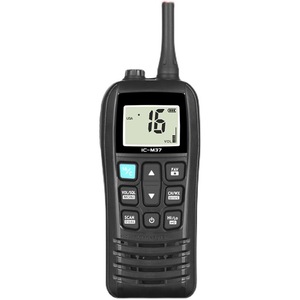 Radio VHF Marina Icom IC-M37, Portátil, Resistente al Agua, Flotante IPX7, 136-174MHz, Batería de Litio - Product Image 1