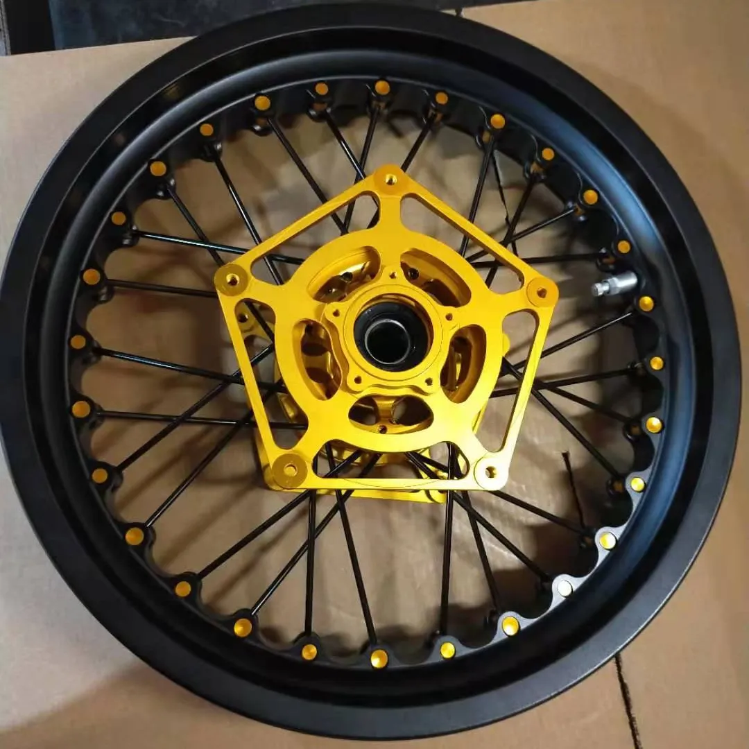 Rodas de balanço a vácuo, rodas sem câmara multiroad 1200s supermoto cnc liga rodas preço de fábrica