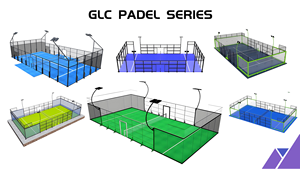 محكمة <span class=keywords><strong>Padel</strong></span> كاملة عالية الجودة مع أسطح بسعر الجملة - Product Image 2