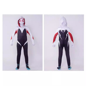 Disfraz de Gwen Spider-Man para niños de 8 a 13 años, poliéster, para Halloween, cosplay, juegos de rol, moda urbana - Product Image 2