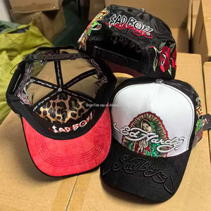 Gorras G5 Sad Boyz X Ed Hats, Gorra de Béisbol de 6 Paneles, Ajustable con Cierre a Presión, Bordado 3D, Estilo Urbano, 31 Gorras - Product Image 3