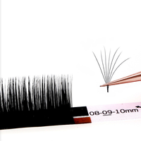 Extensions de cils synthétiques modernes au design original, à prix abordable, 0.07, aspect naturel, faux cils doux en coton noir, vente en gros