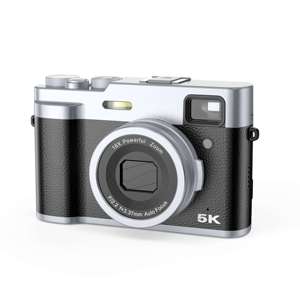 Nuovissimo obiettivo HD in stile DSLR a buon mercato 5K48MP videocamera digitale portatile professionale Vlog fotocamera 48 Mega pixel Mini fotocamera digitale - Product Image 1