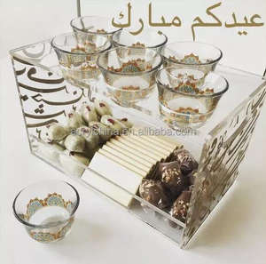 استخدام المنزل والفندق صواني تقديم شفافة من الأكريليك عالية الجودة - Product Image 5