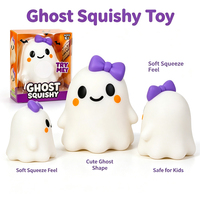 Balles anti-stress fantômes Jumbo Jouet spongieux Jouet à presser sensoriel géant Jouets Fidget Big Ghost Squishies Soulagement de l'anxiété Jouet à presser
