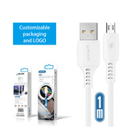 Fabricants personnalisés Vente en gros Câble de données de charge rapide de type C Câble de données de téléphone portable