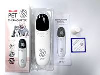 Thermomètre vétérinaire numérique rapide EF-07, thermomètre pour animaux de compagnie pour chiens, chats, chevaux, bovins, porcs, oiseaux, moutons.