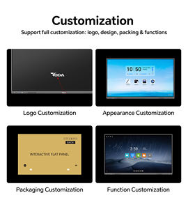 Pizarra Interactiva Yoda EDLA de 98 Pulgadas 4K Zero Bonding UHD 3840*2160 con Pantalla Táctil Infrarroja, Frecuencia de Actualización de 120Hz y Sistema Operativo Android - Product Image 5