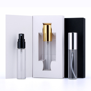 SUMEEAR 10ml Flat Perfume Spray Garrafa com Caixa de Presente Vial Atomizador Recarregável para Fragrância Amostra Testes - Product Image 6