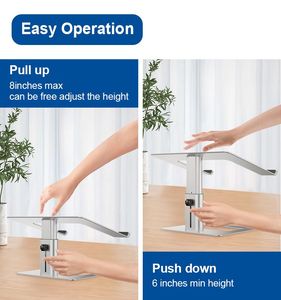 Có thể điều chỉnh máy tính xách tay đứng tương thích với không khí, Pro, Dell, HP, Lenovo hơn 10-15.6 "máy tính xách tay máy tính đứng - Product Image 6