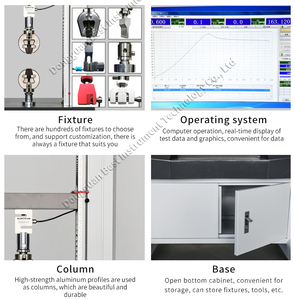 ASTM/ISO Standard Computerized Universal Tensile <strong>Testing</strong> Machine Specifically Designed for Plastic and Rubber Material Tests - Product Image 3