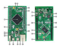Papan pengembangan Waveshare STM32 STM32F407IGT6 HS/FS Ethernet NandFlash JTAG/SWD LCD USB KE UART B617