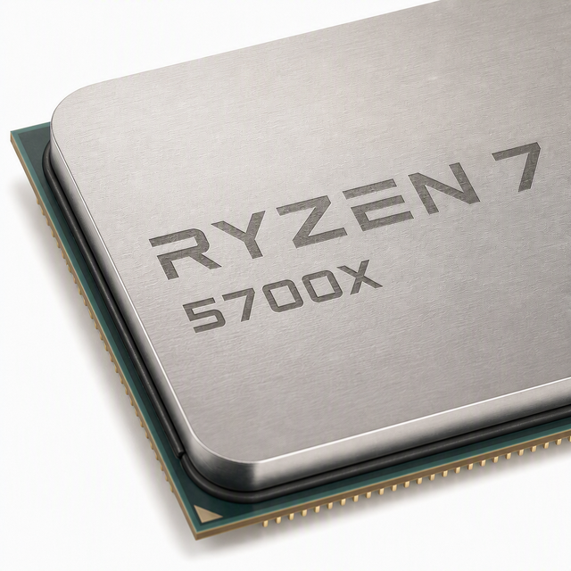 5700X 8-Core 16-Thread Desktop Processor, 3.4GHz Base / 4.6GHz Max Boost, 65W TDP, AM4 Socket