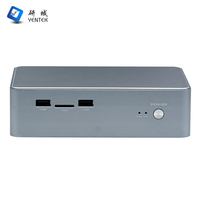 Mini PC Industrial de Escritorio Intel J1900 DDR3 8G Linux Win10 Ubuntu HD VGA USB3.0 Doble LAN Doble COM
