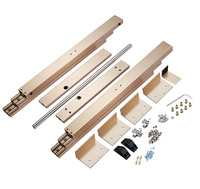 Mécanisme d'extension de table télescopique moderne en aluminium HRT avec glissières de tiroir à fermeture douce pour armoires, cuisine, usage hôtelier