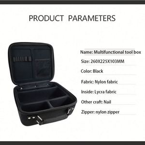 High Quality EVA Multifunctional Tool Case Large Capacity Tool Organizer Case Hair Extension Tools Bag - Product Image 6