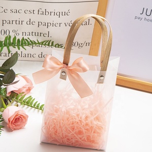 Paquete romántico de plástico esmerilado para recuerdos de boda, bolsas de recuerdo exquisitas para regalo de puerta - Product Image 2