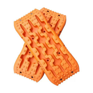 2pcs Super-Tough Nylon 70cm Car Recovery <span class=keywords><strong>Traction</strong></span> Board Emergency Mini-Size Tracks <span class=keywords><strong>Traction</strong></span> Mat Off-Road Sand Mud Towing Strap - Product Image 4